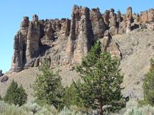 John Day Fossil Beds, Clarno Unit Palisades